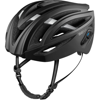 R2 Smart cycling Helmet - MATT BLACK - Size L